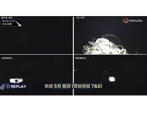 누리호에 실린 KAIST 큐브위성, 초소형 홀추력기 최초 우주 실증 임무 돌입해